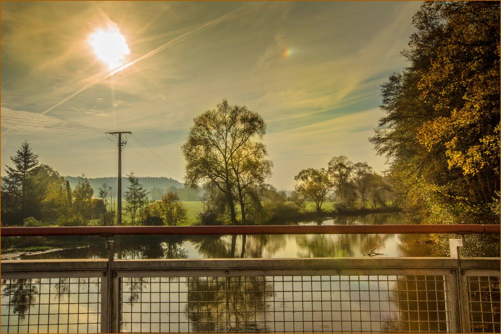 Blick über die Rednitzbrücke