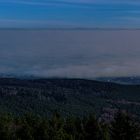 Blick über die Rheinebene vom Bismarckturm