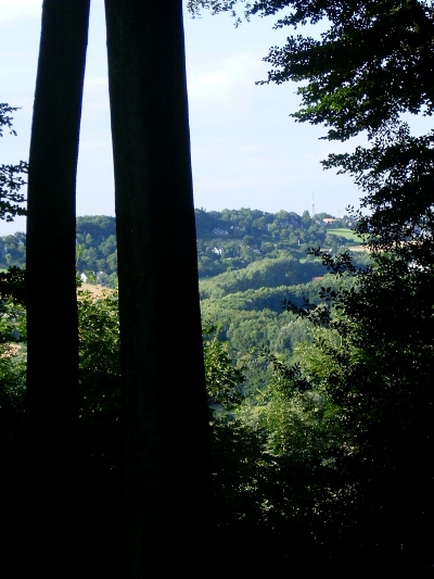 Blick über die Ruhr nach Bochum Stiepel