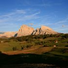 Blick über die Seiser Alm