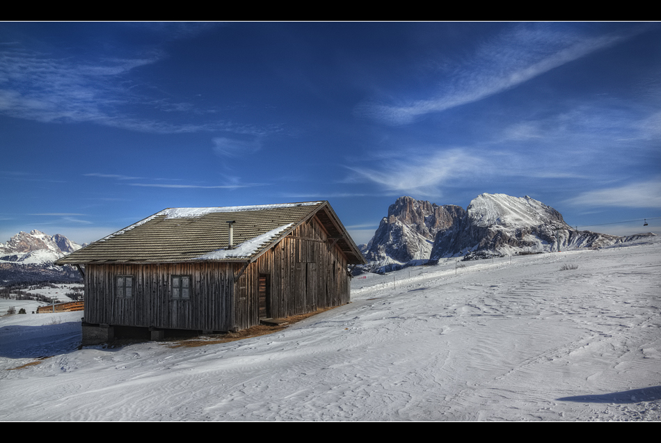 Blick über die Seiseralm