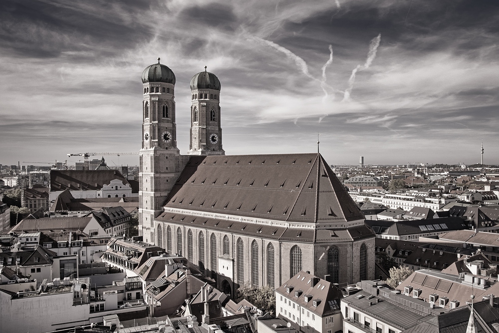 ... Blick über die Stadt ...