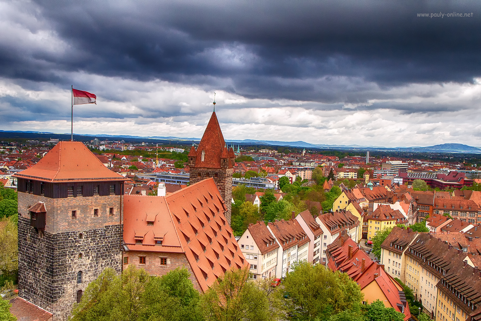 Blick über die Stadt