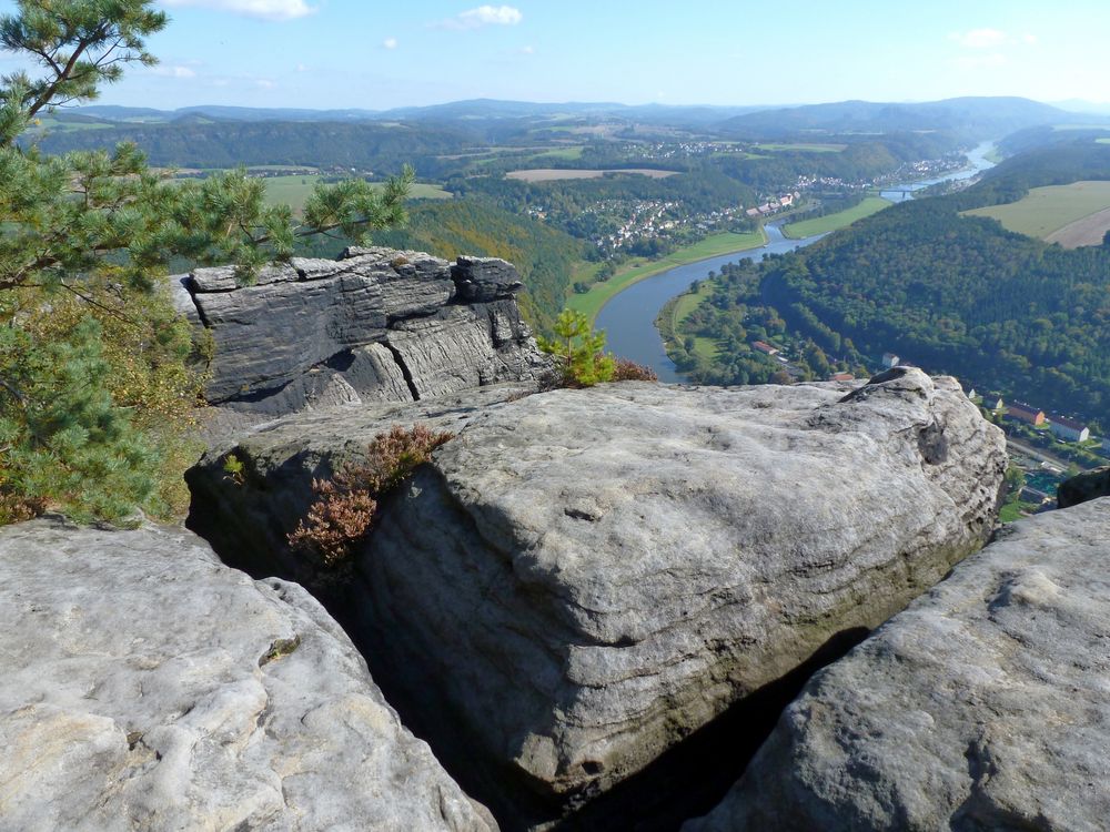 Blick über die Steine