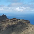 Blick über die Tejeleche Berge zum Atlantik