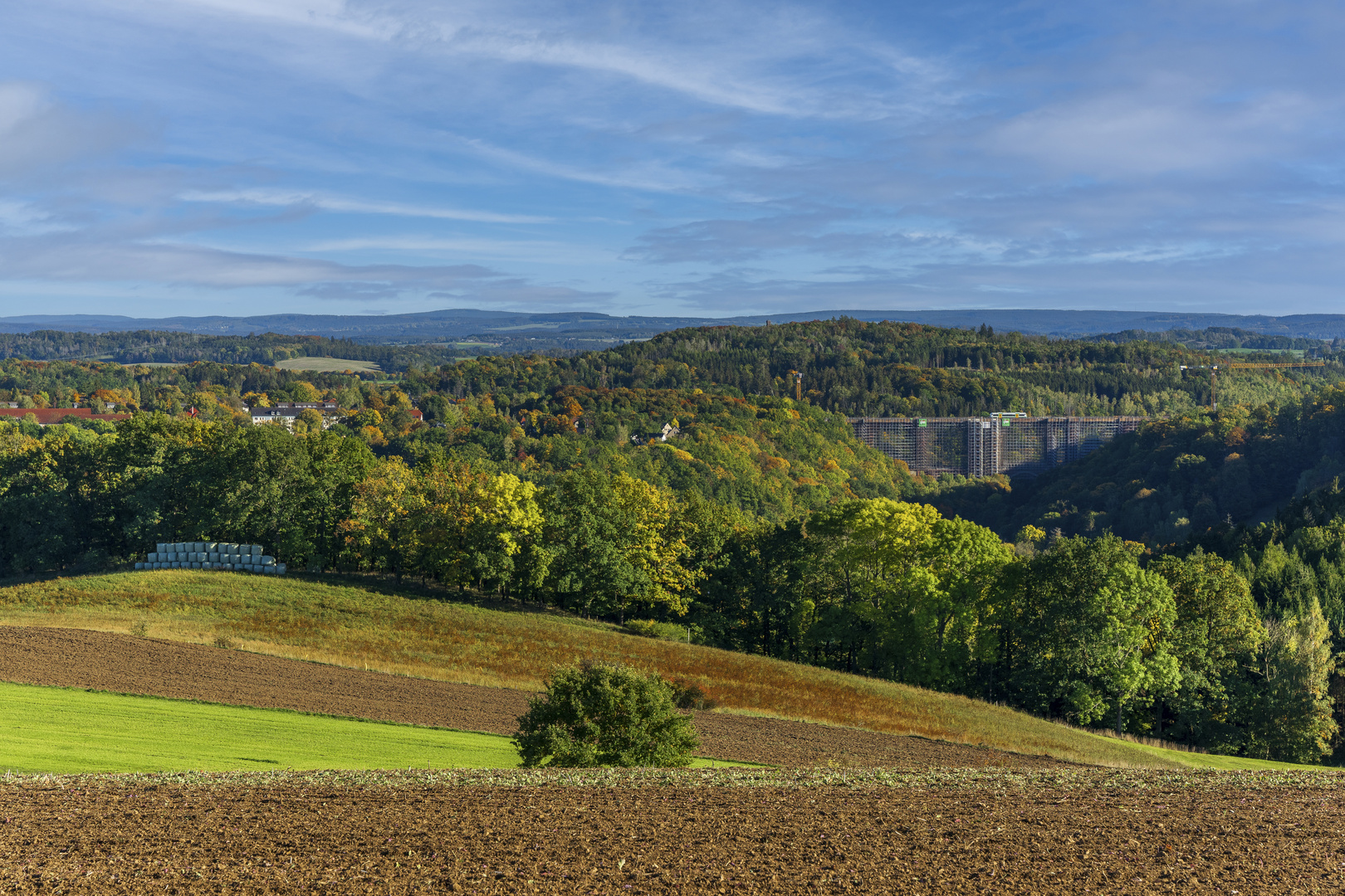 Blick über die Vogtländische Schweiz