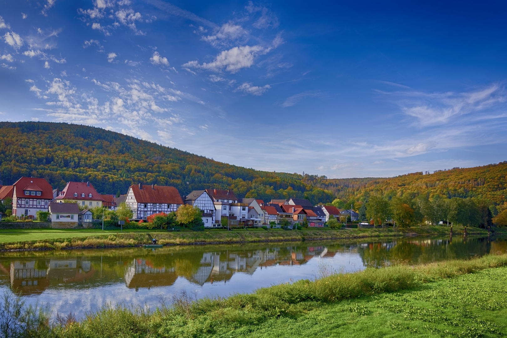 Blick über die Weser