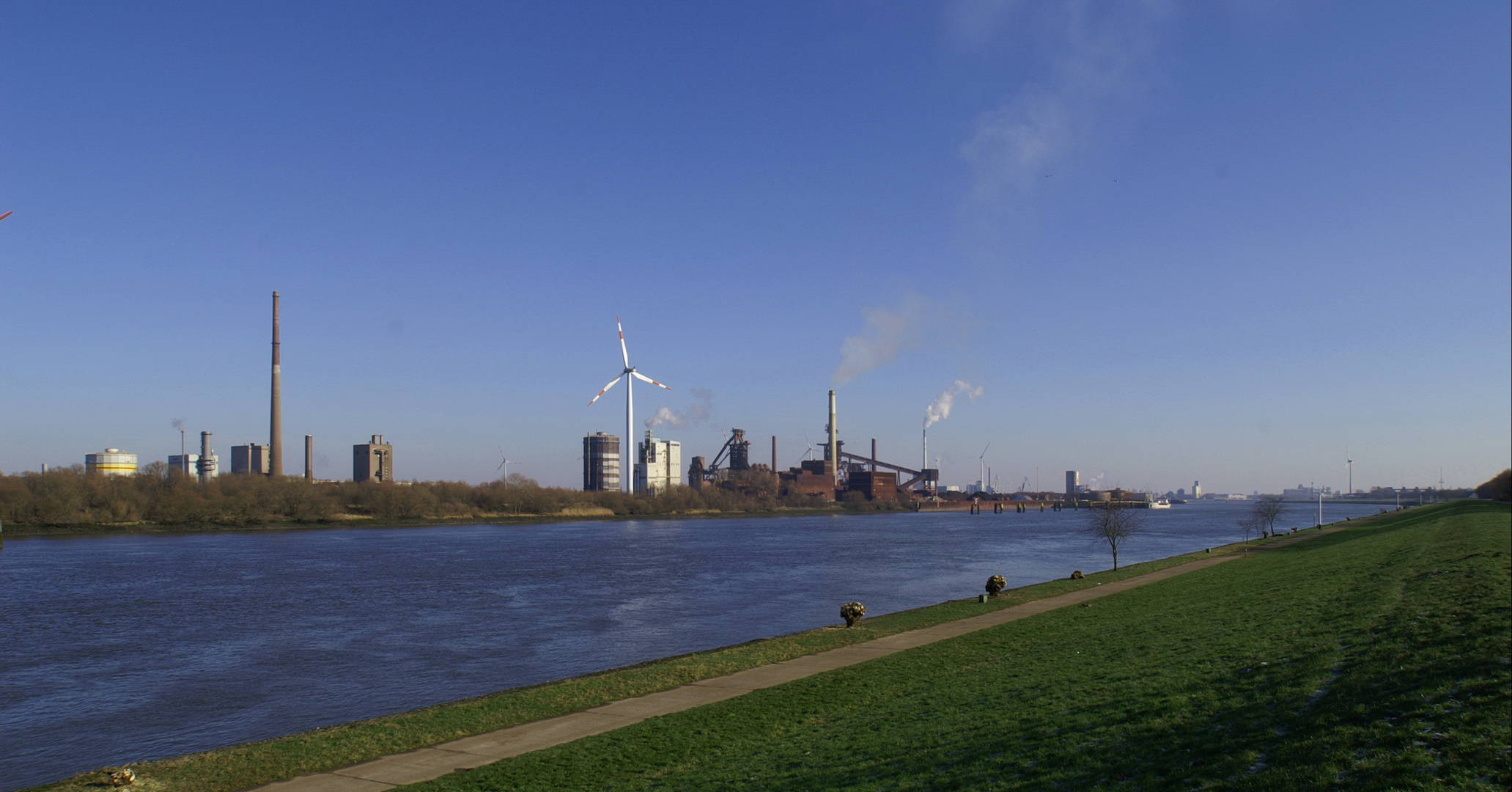 Blick über die Weser