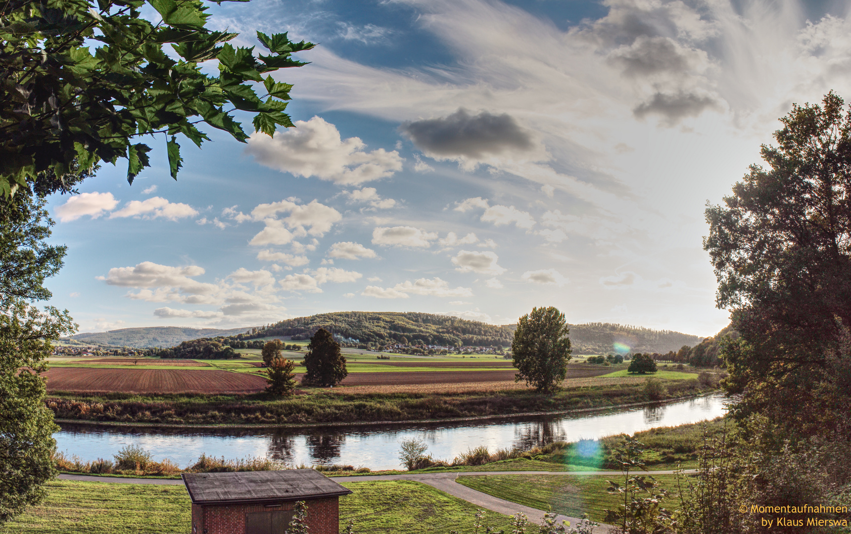 Blick über die Weser