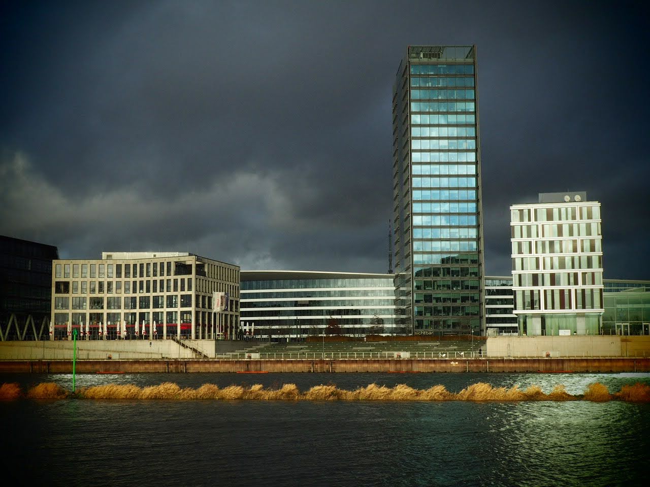 Blick über die Weser, Bremen