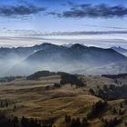 Blick über die Wiesleralm (Dachstein und Bischofsmütze)