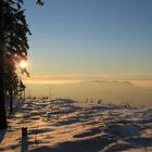 blick über die wolken