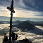 Blick über die Wolken