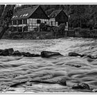 Blick über die Wupper auf den Wupper Kotten!