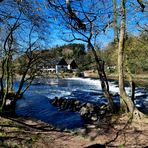 Blick über die Wupper zum Wipperkotten