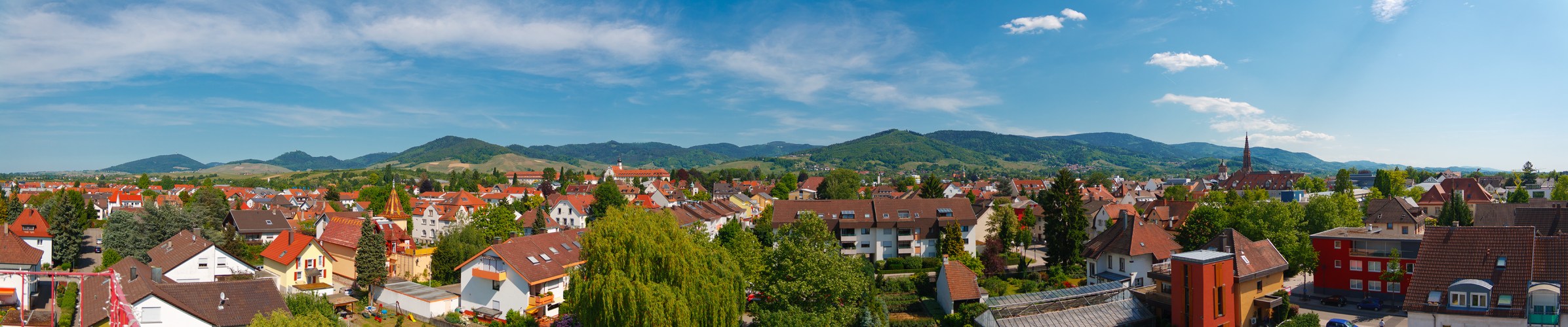 Blick über die Zwetschgenstadt!