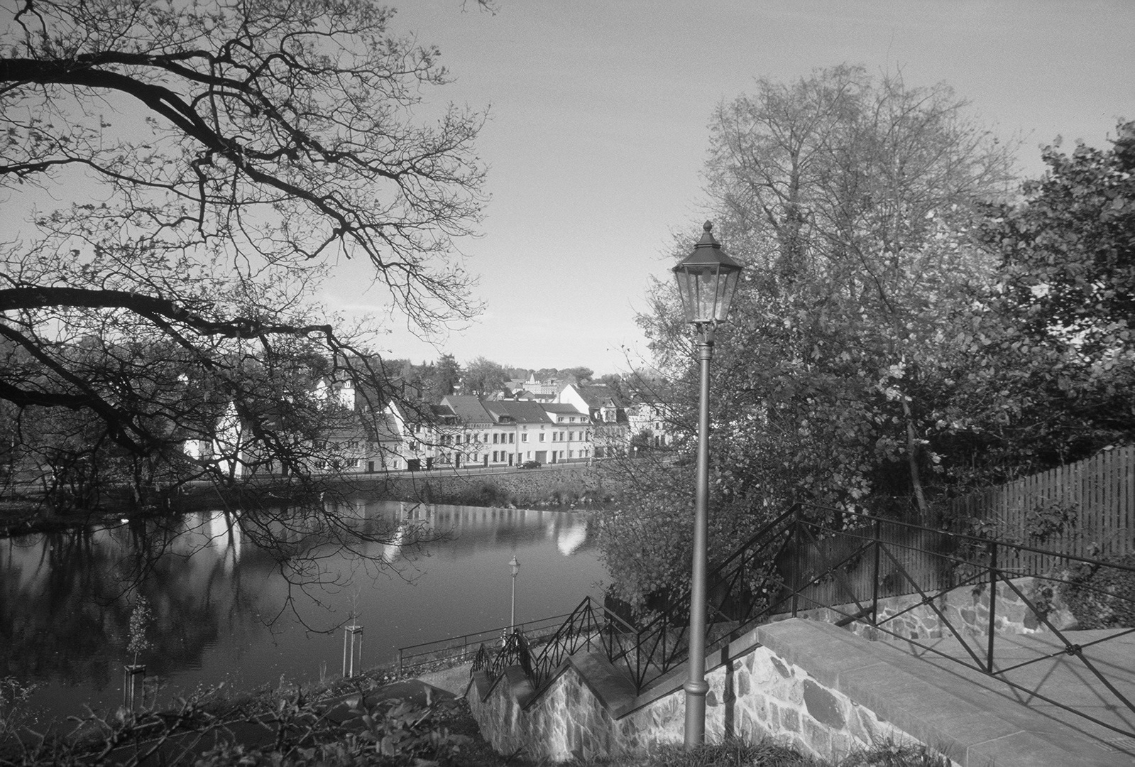 Blick über die Zwickauer Mulde in Penig