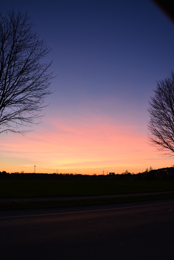 Blick über Dortmund - zur Abendstunde