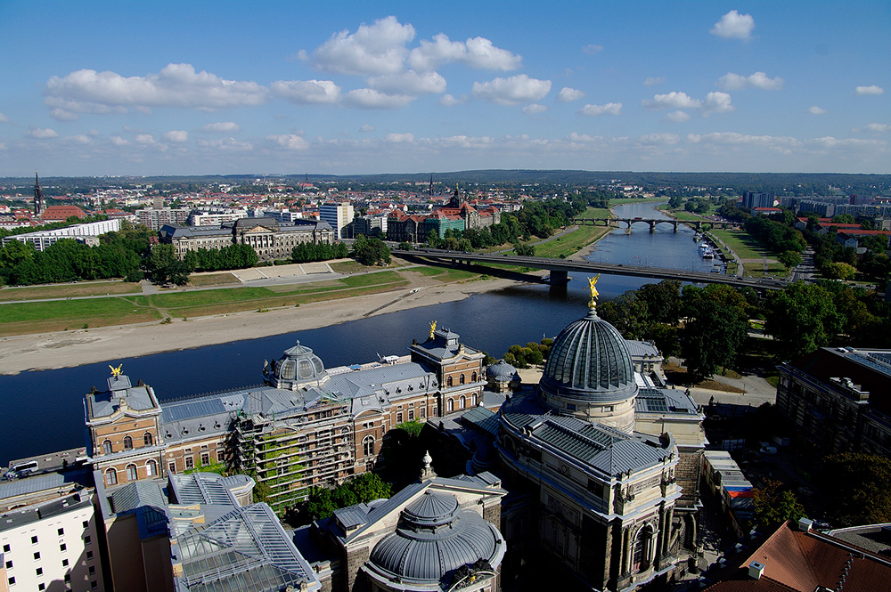 Blick über Dresden