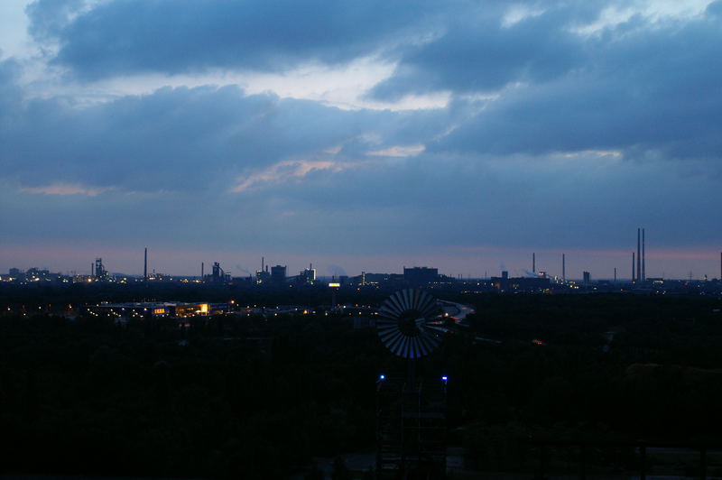 Blick über Duisburg, vom Hochofen 4 LapaNo