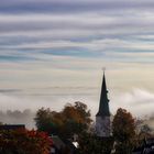 Blick über einige Dächer von Herscheid