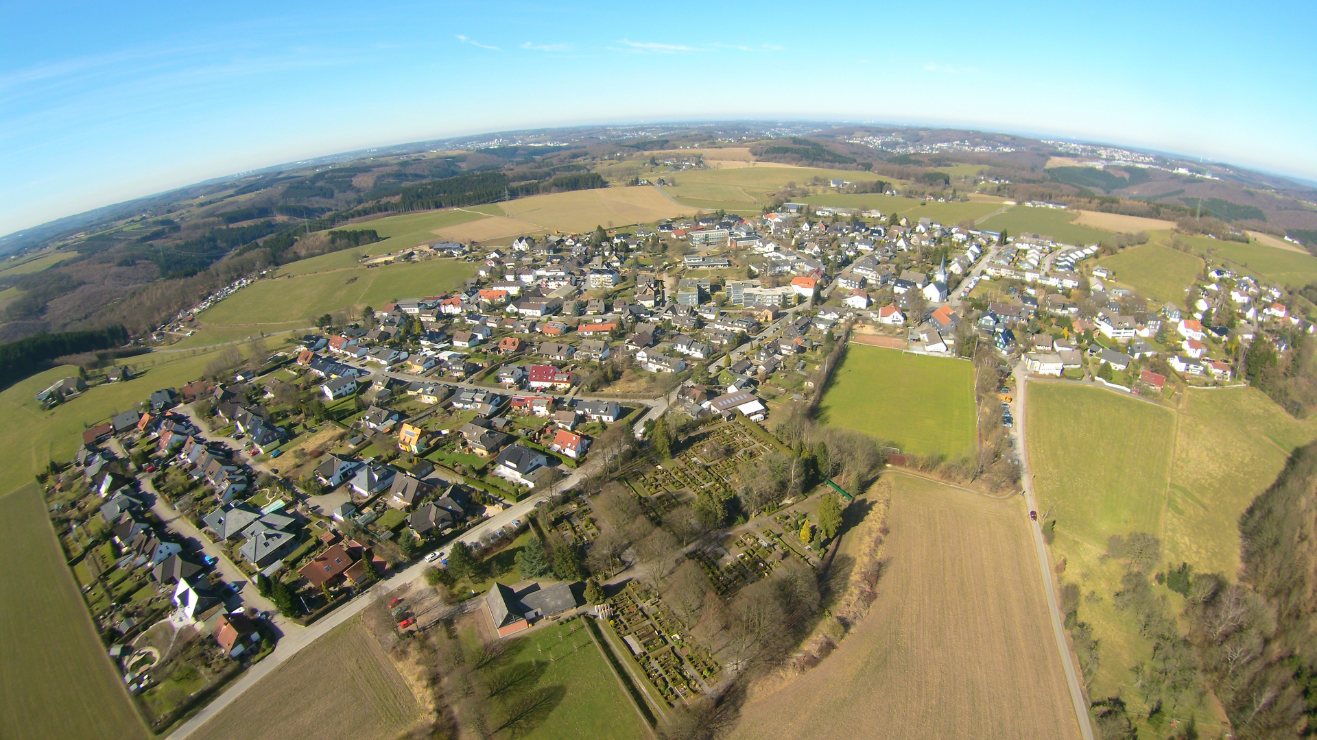 Blick über Ennepetal-Rüggeberg