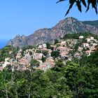 Blick über Evisa - Korsika