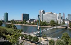 Blick über Frankfurt ....