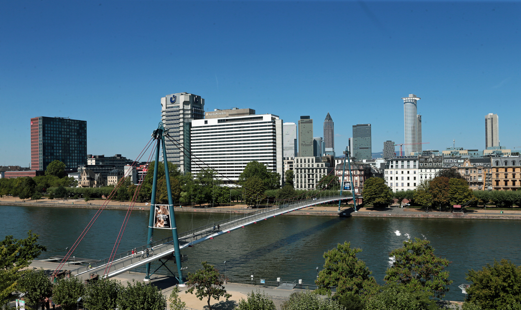 Blick über Frankfurt ....