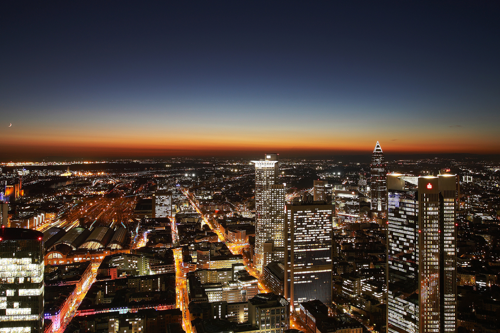 Blick über Frankfurt