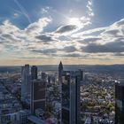 Blick über Frankfurt..