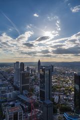 Blick über Frankfurt..