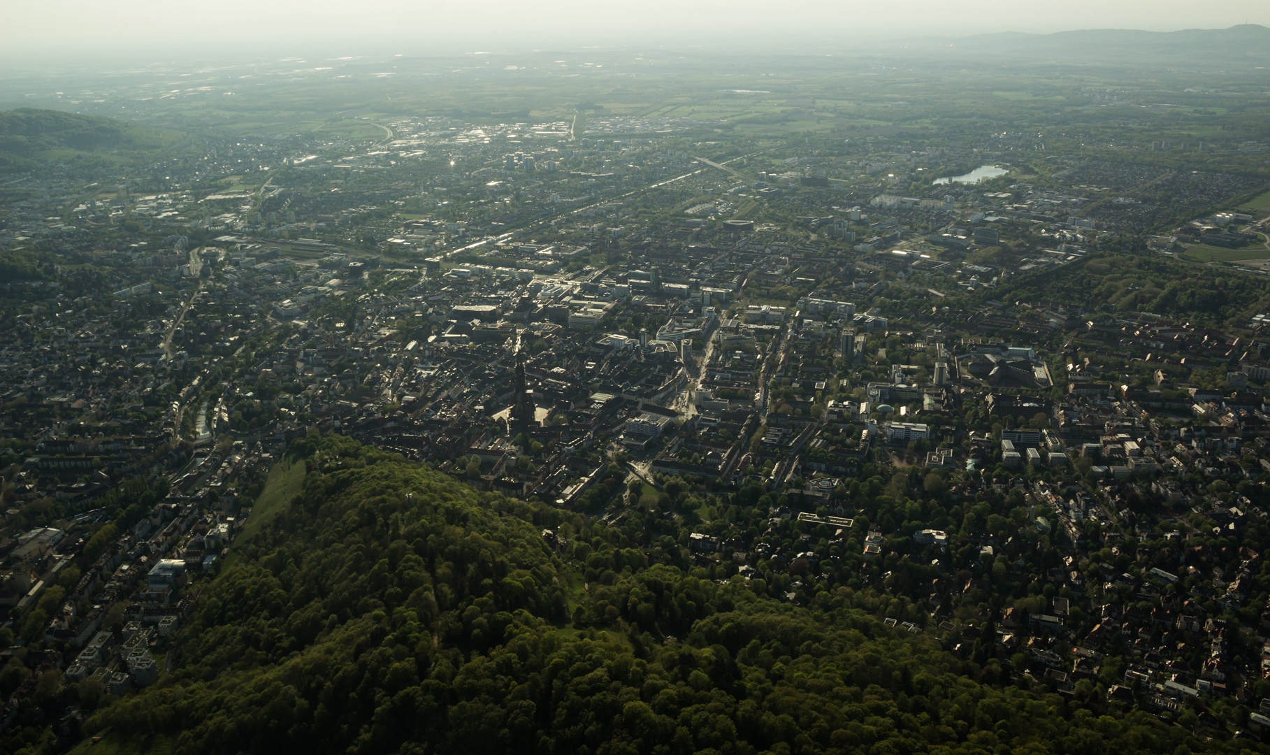 -- Blick über Freiburg --