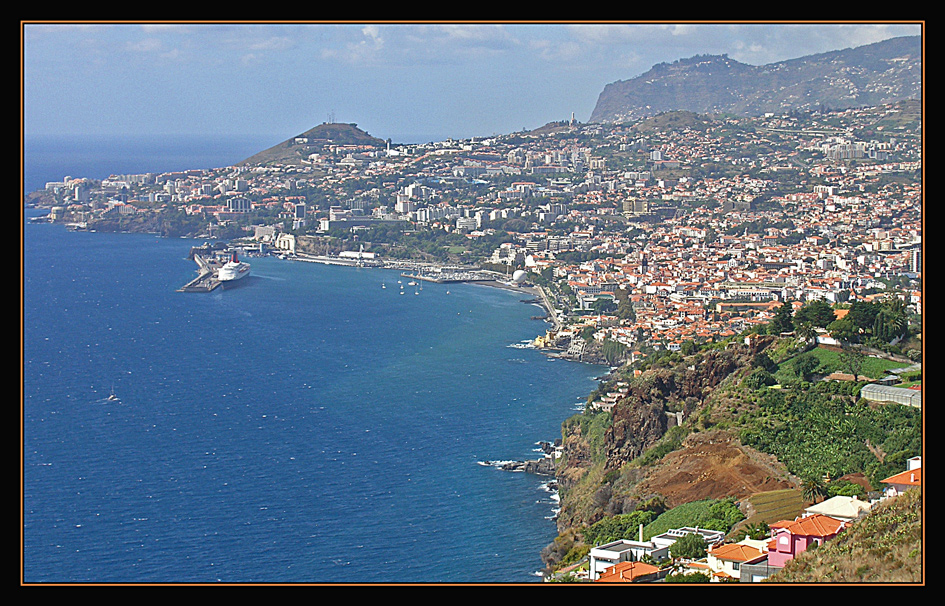 Blick über Funchal