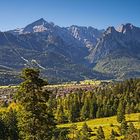 Blick über Garmisch