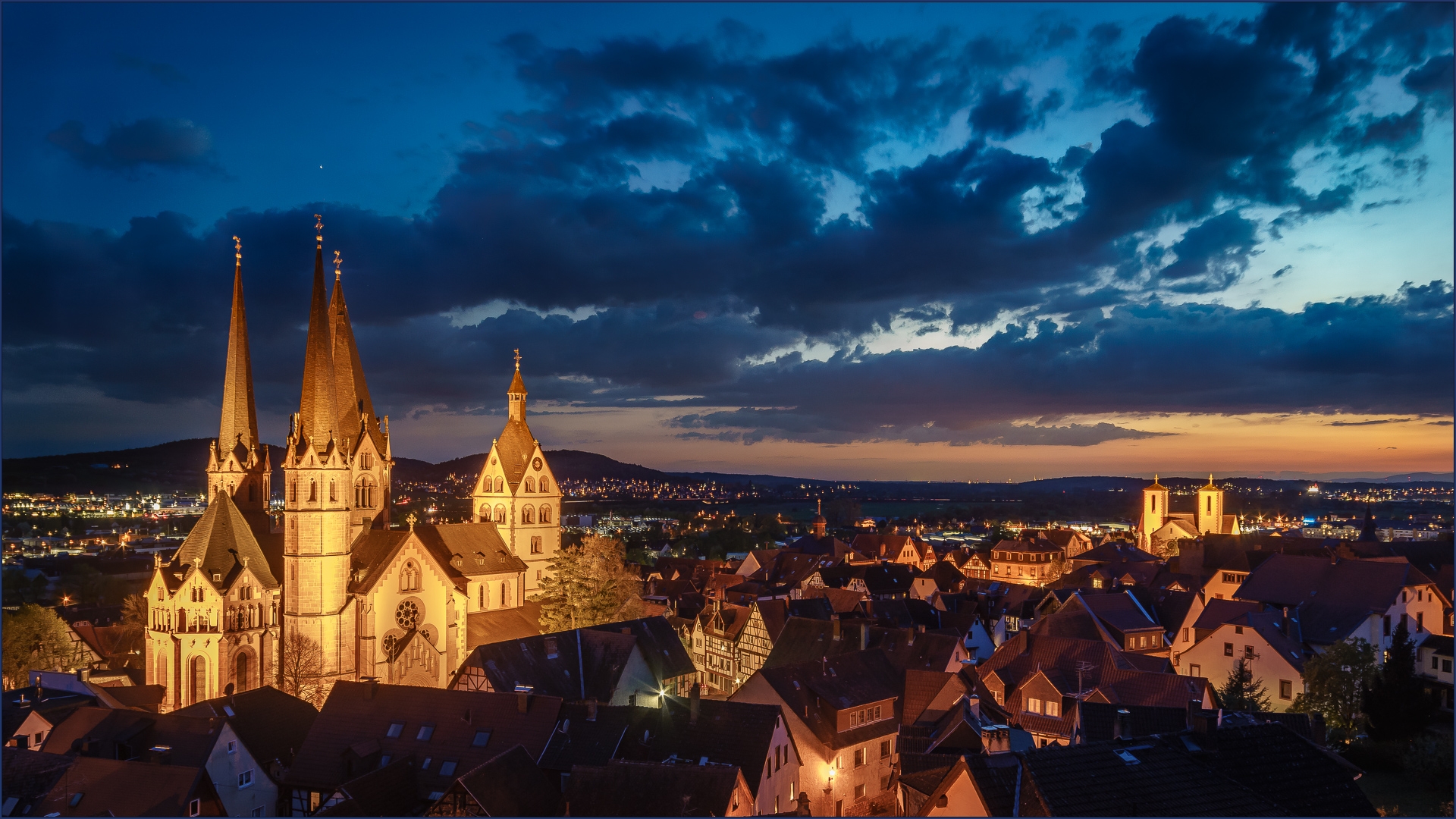 Blick über Gelnhausen