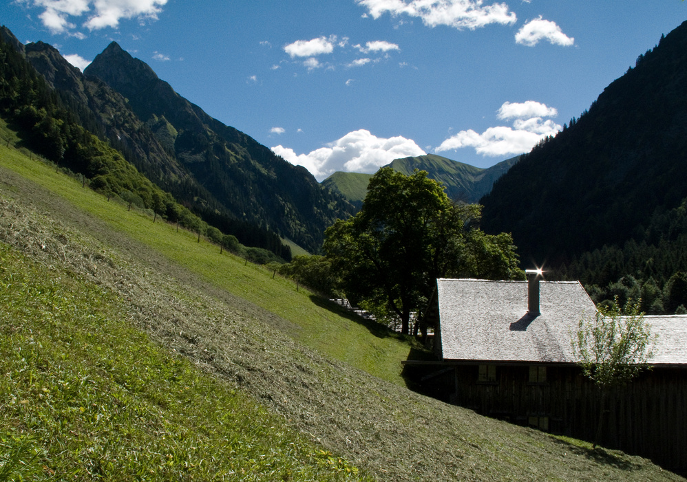 Blick über Gerstruben