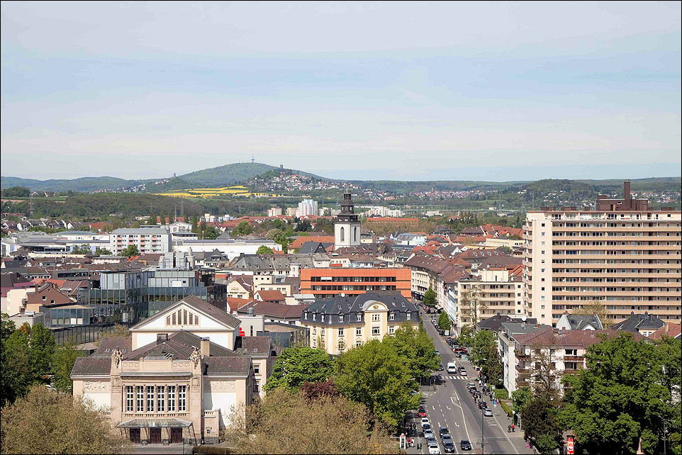 Blick über Gießen