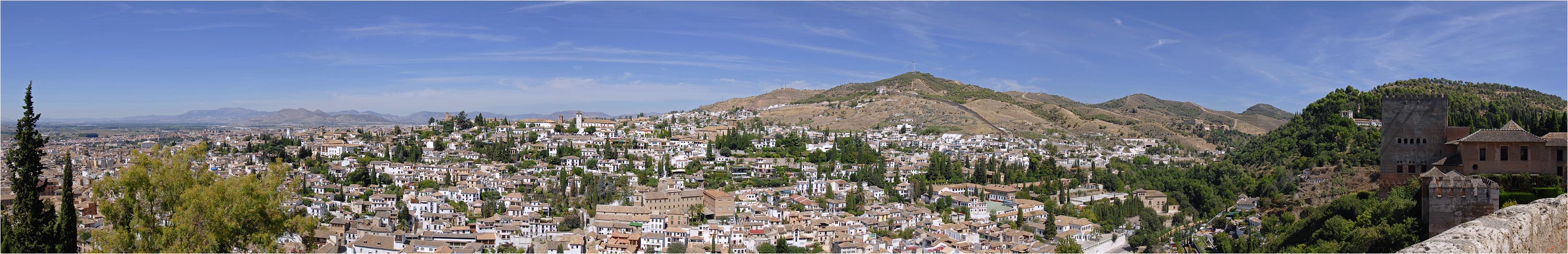 [ Blick über Granada ]