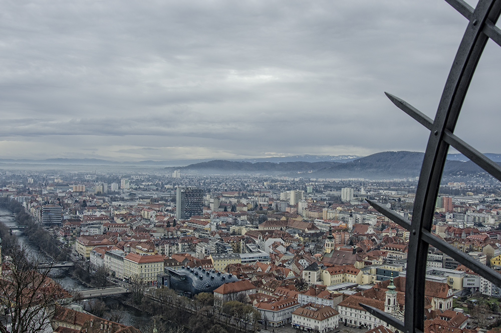 Blick über Graz