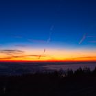Blick über Graz bei Sonnenaufgang