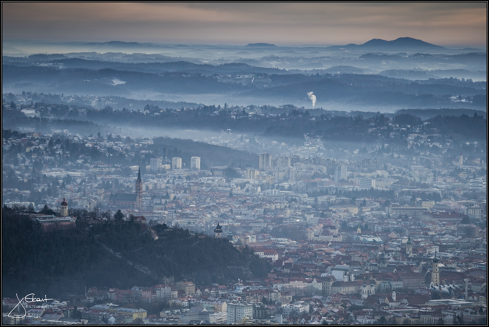 Blick über Graz