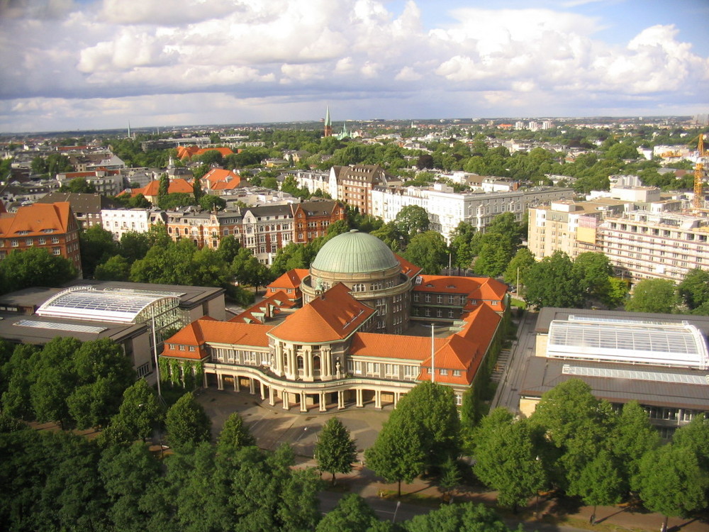 Blick über Hamburg