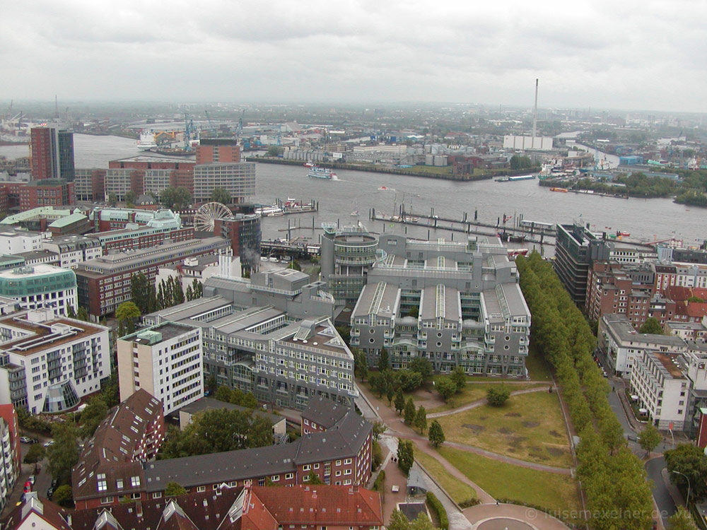 Blick über Hamburg