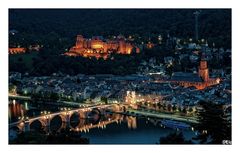 Blick über Heidelberg