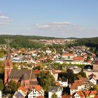 Blick über Heidenheim und der Pauluskirche