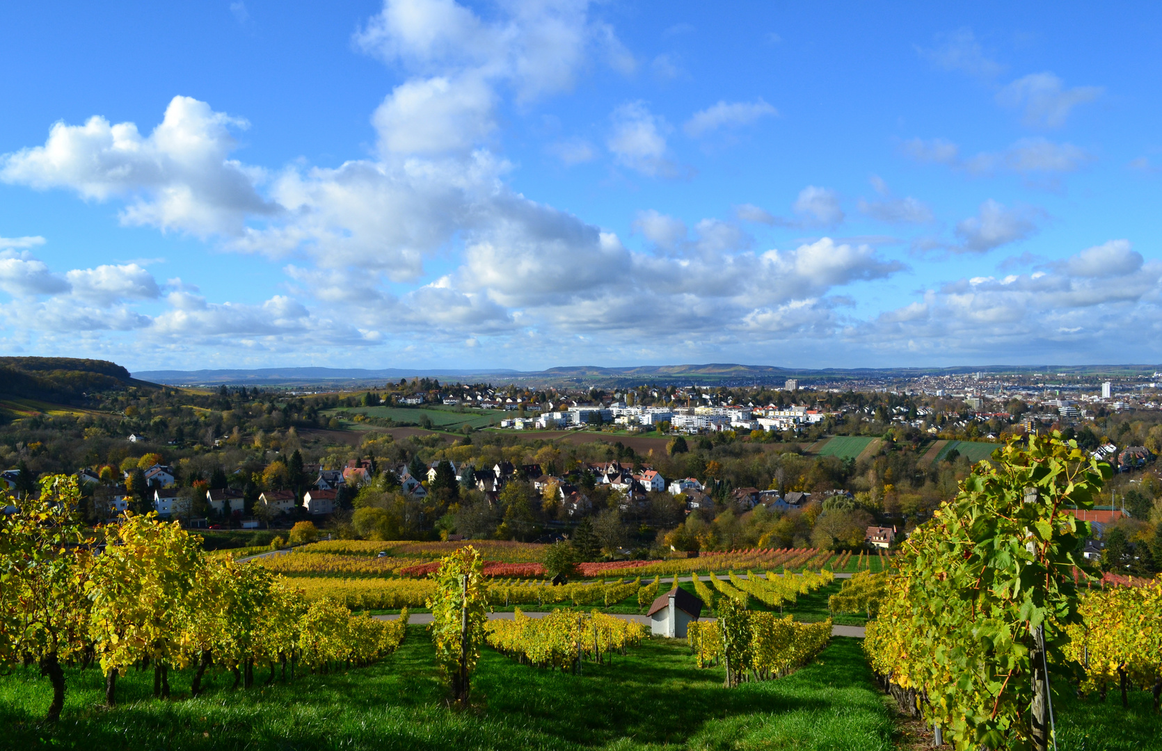 Blick über Heilbronn