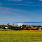 Blick über Heiligenhafen nach Fehmarn