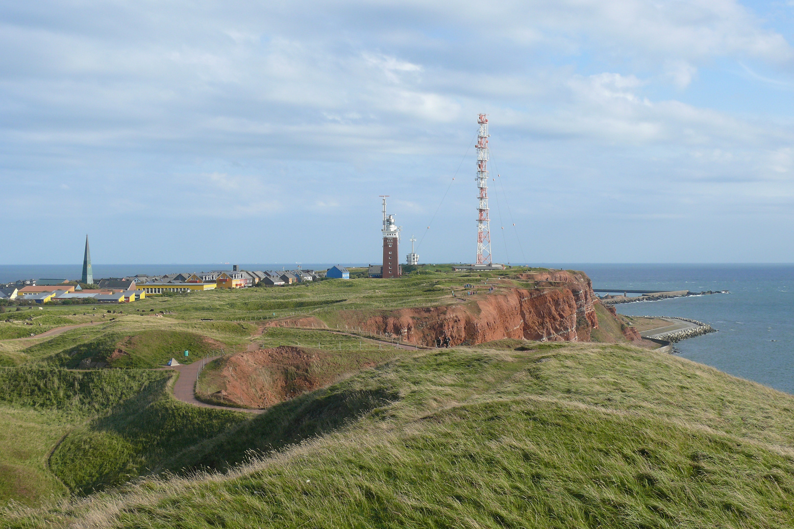 Blick über Helgoland