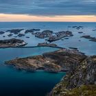 Blick über Henningsvær